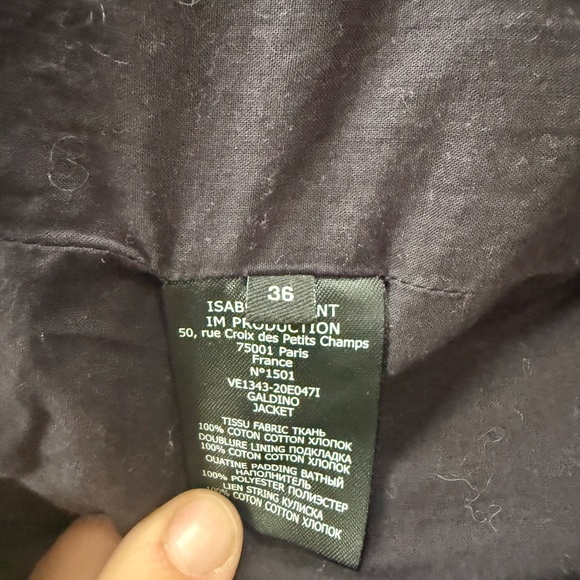 $1,650 ISABEL MARANT GALDINO FLOWER PRINT Jacket 36 / S - Picture 5 of 12